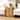 COZAYH Vintage Mid Century Nightstand, Distressed Solid Wood End Table for Living Room, Fully Assembled