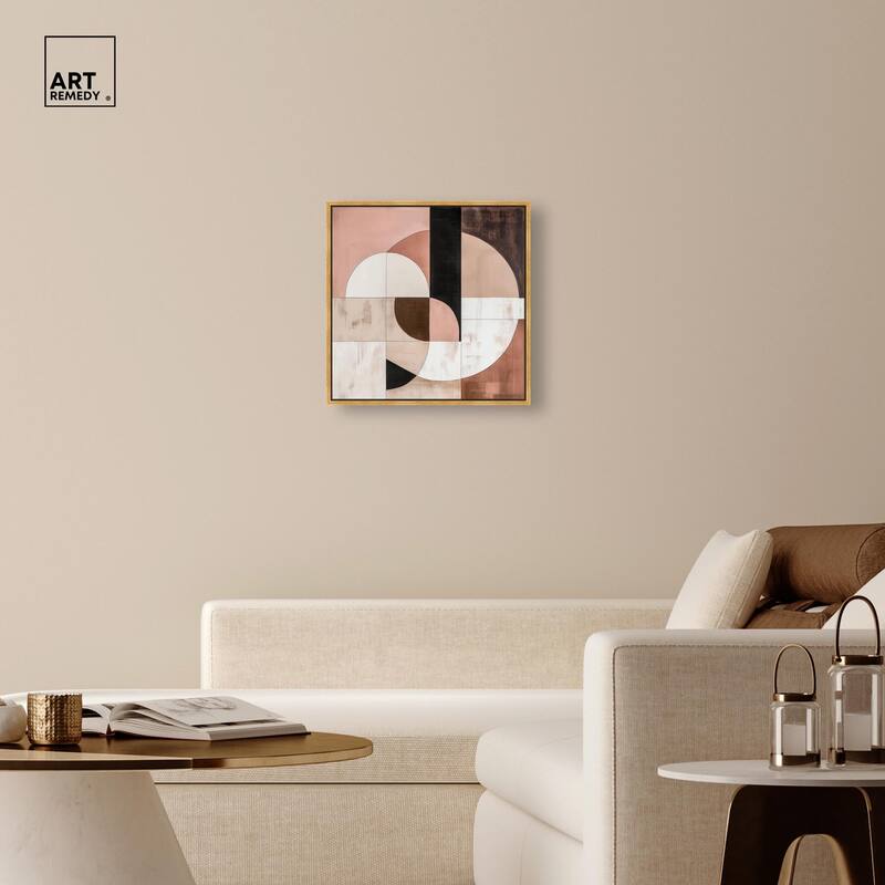 Modern Shapes I Canvas by Art Remedy