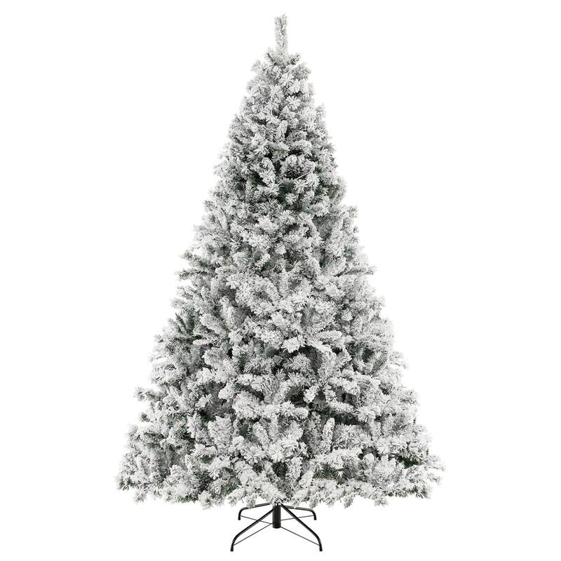 8 Feet Artificial Xmas Tree 3-Minute Quick Shape