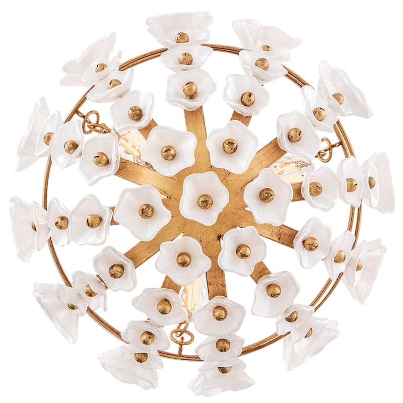 Fredrick Ramond FR41637 Azalea 3 Light 17" Wide Pendant