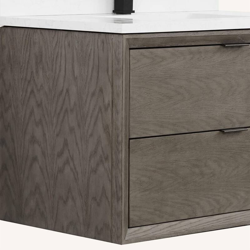 Legion Furniture WH25 Solid Wood Contemporary Bathroom Vanity with 1" thick Artificial top
