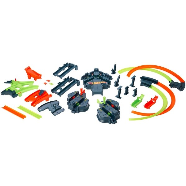 hot wheels action colossal crash track set