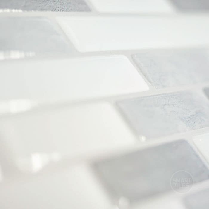 Peel and Stick Backsplash Tile - Smart Tiles Muretto Silia - Kitchen and Bathroom Stick on Tiles
