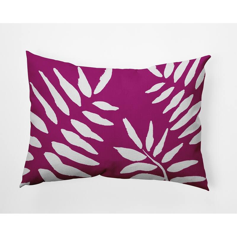 Summer Breeze Indoor/Outdoor Throw Pillow - Bright Pink - 14" x 20"