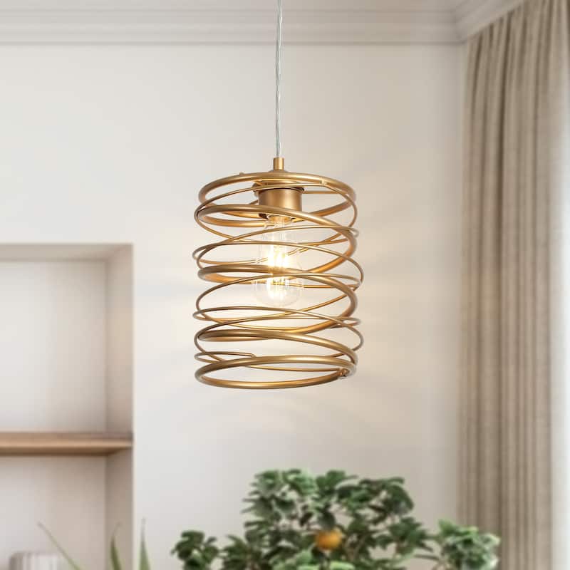 The Gray Barn Farmhouse 1-Light Pendant Light for the Kitchen Island Dining Room