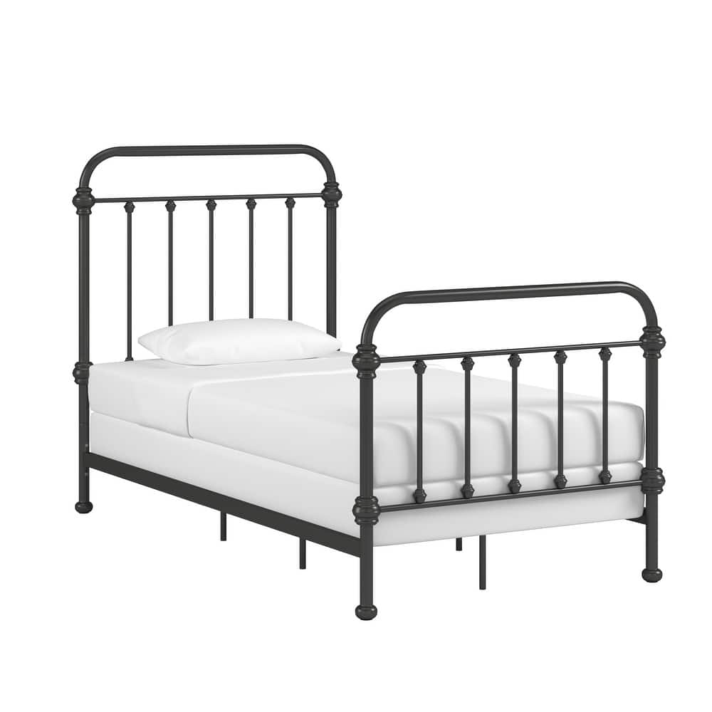 Giselle Antique Dark Bronze Iron Metal Bed by iNSPIRE Q Classic