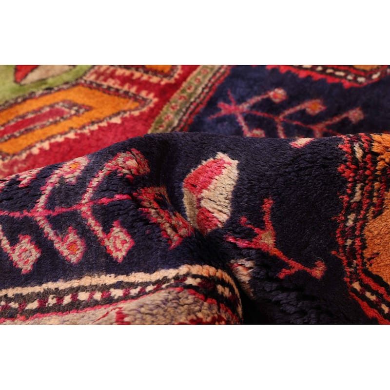 ECARPETGALLERY Hand-knotted Konya Anatolian Dark Navy Wool Rug - 5'5 x 10'2