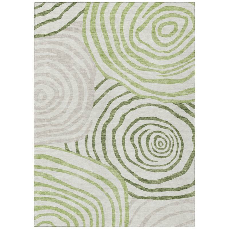 Machine Washable Indoor/ Outdoor Chantille Contemporary Dimensions Rug