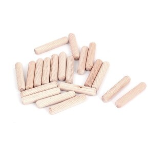 Pin Slanted 20Pcs Furniture Cabinet Drawer Slant Line Round Wooden Dowels Pins 8mm ...