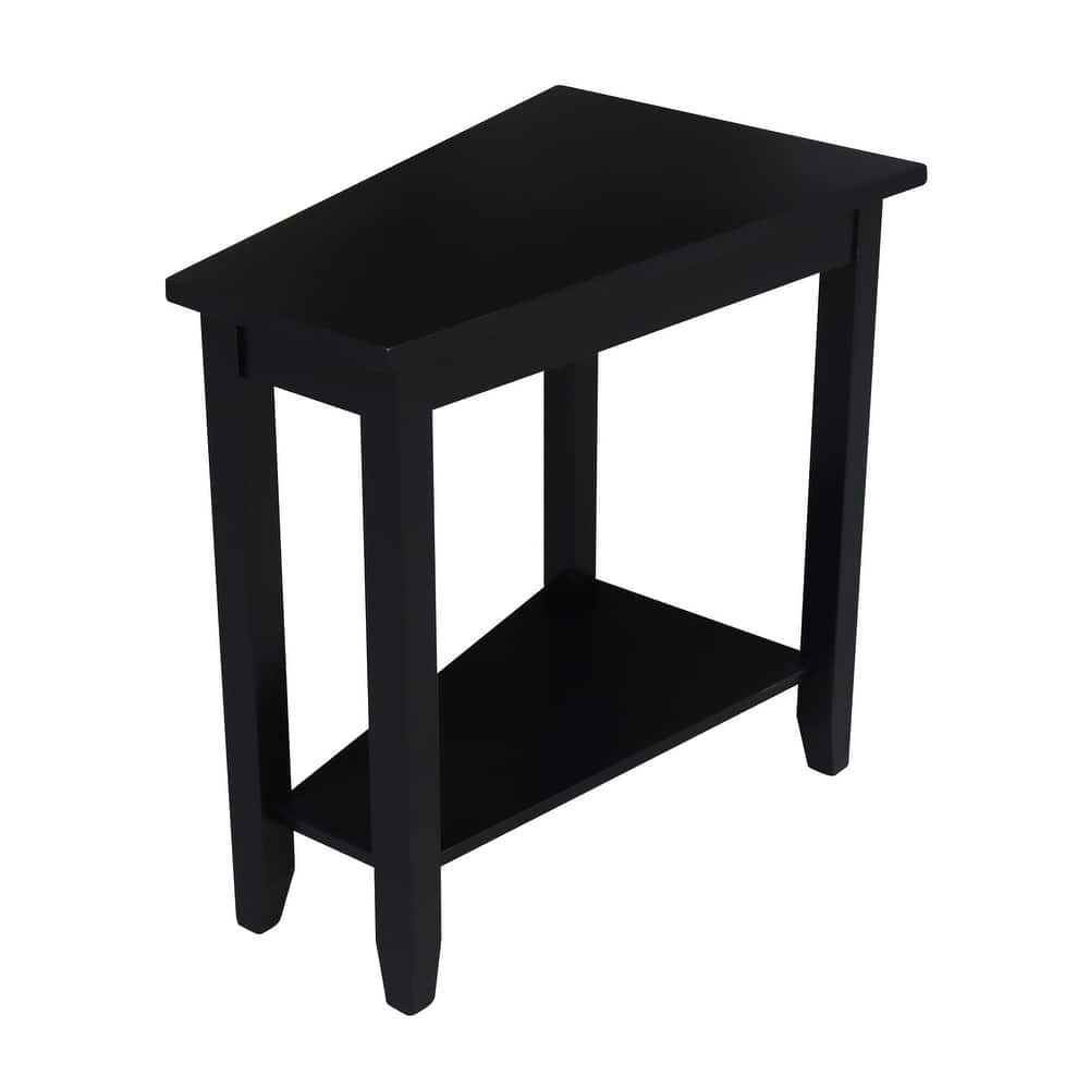 Keystone Solid Parawood Accent Table