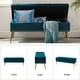 preview thumbnail 137 of 137, HULALA HOME Neptunus Modern 45.5" W Velvet Bedroom Storage Bench for End of Bed with Nailhead Trim