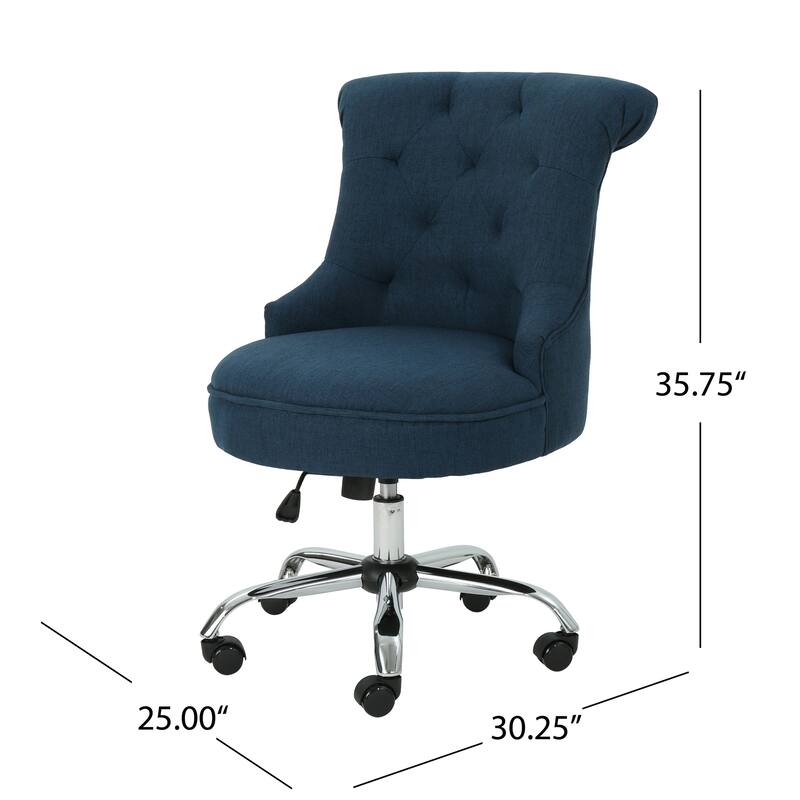 Auden Home Office Desk Upholstered Chair by Christopher Knight Home - N/A
