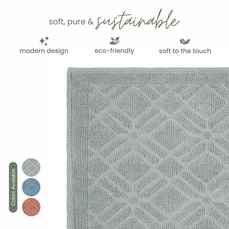 Martex Restore Geo 100% Cotton Bath Rug