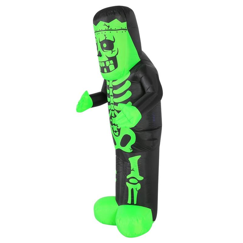 7' Inflatable Skeleton Monster
