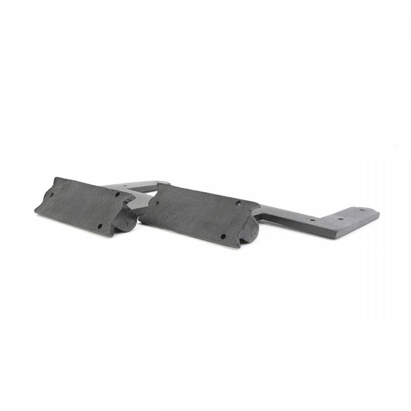 Black Shutter Hinge Wrought Iron 6.5" Colonial Sold As Pair (Set of 50) Renovators Supply