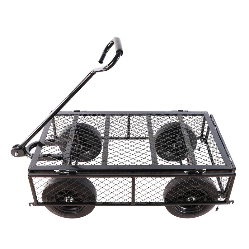 Solid wheels Tools cart Wagon Cart