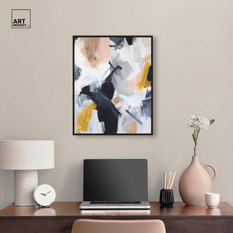 Rustic Noir Canvas by Art Remedy