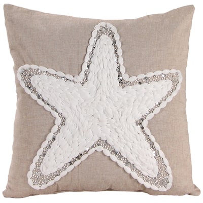 16" x 16" Nautical Reversible Indoor Throw Pillow