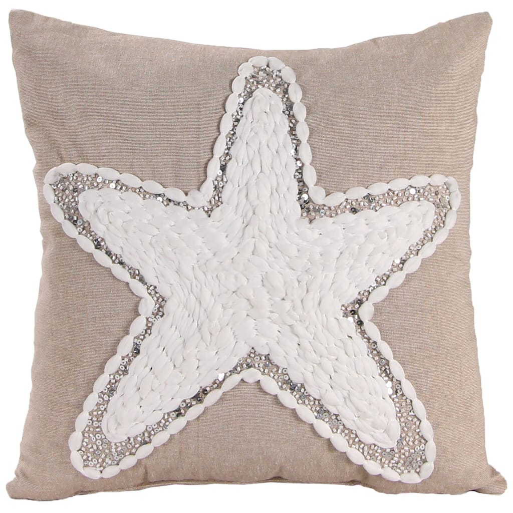16" x 16" Nautical Reversible Indoor Throw Pillow