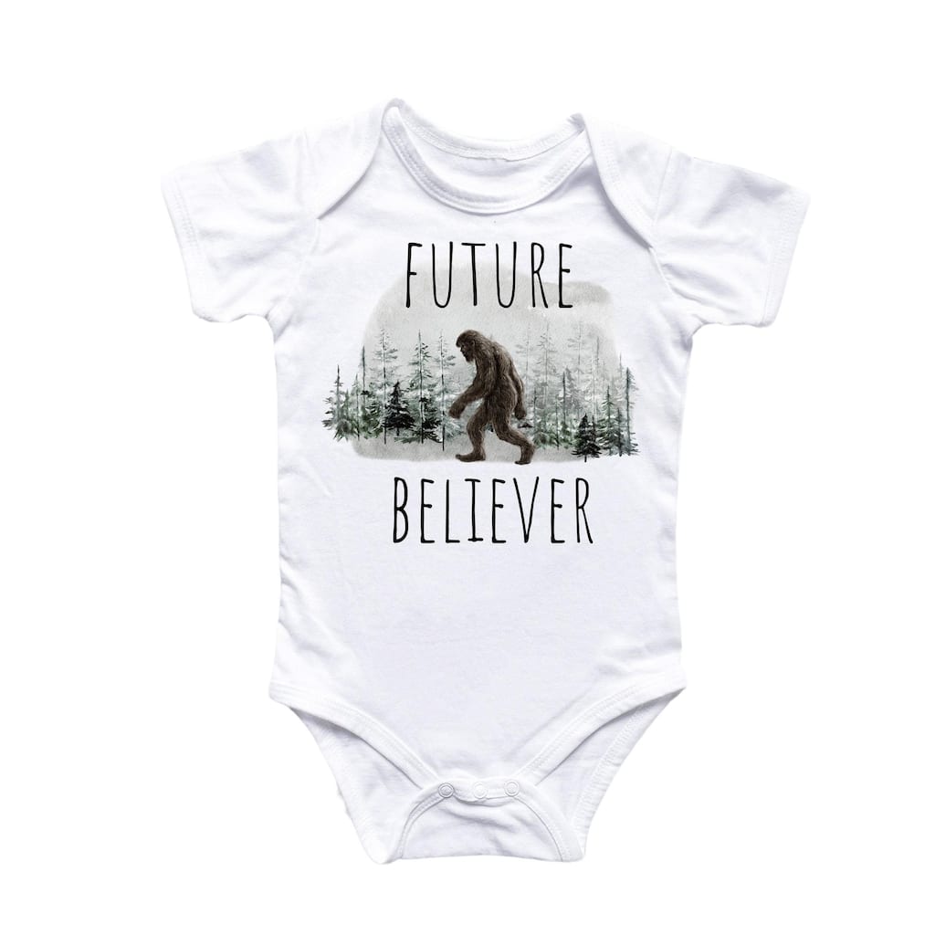 Big Foot Sasquatch - Baby Boy Girl Clothes Infant Bodysuit Funny Cute Newborn 3