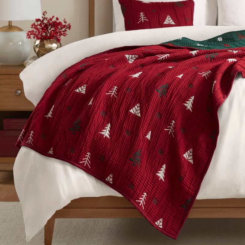 Madison Park Winter Throw Set