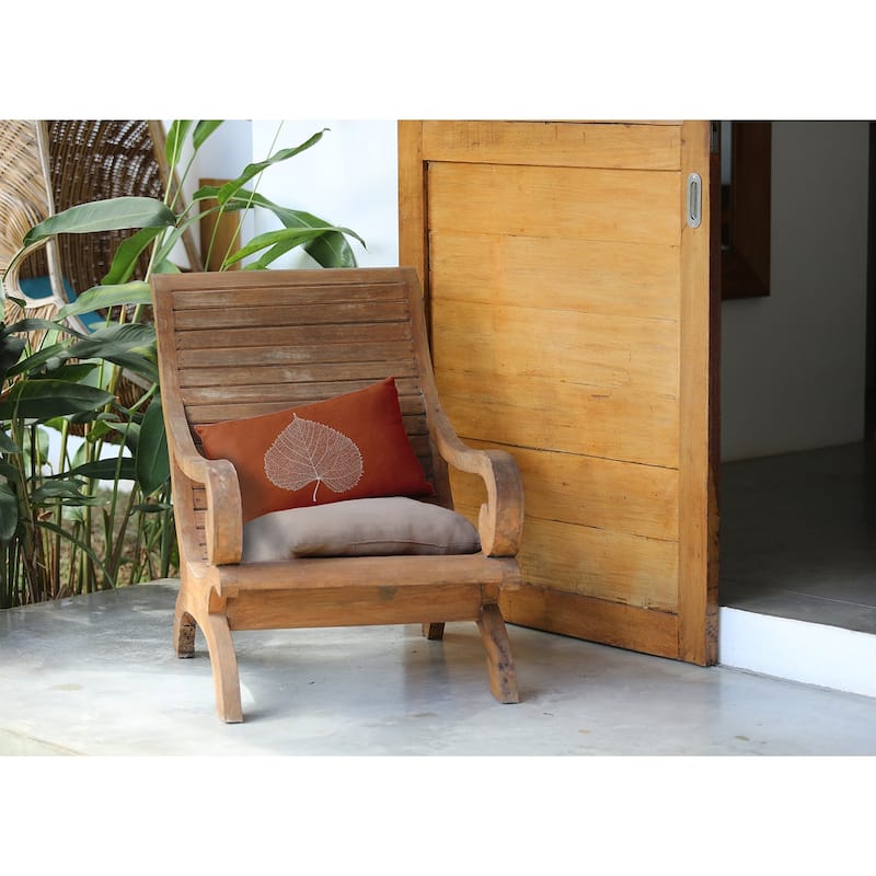 Leaf Study Fall Indoor/Outdoor Throw Pillow