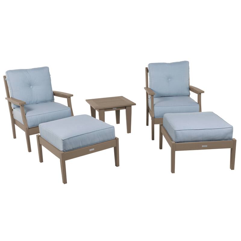 HIGHWOOD Lehigh 5-Piece Deep Seating Set - Bliss Dew