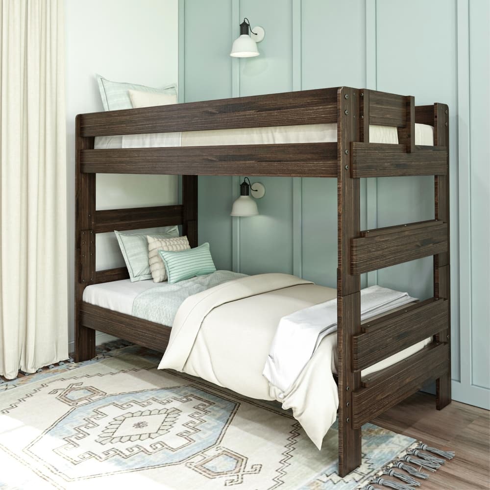 Max and Lily Farmhouse Twin over Twin Bunk Bed