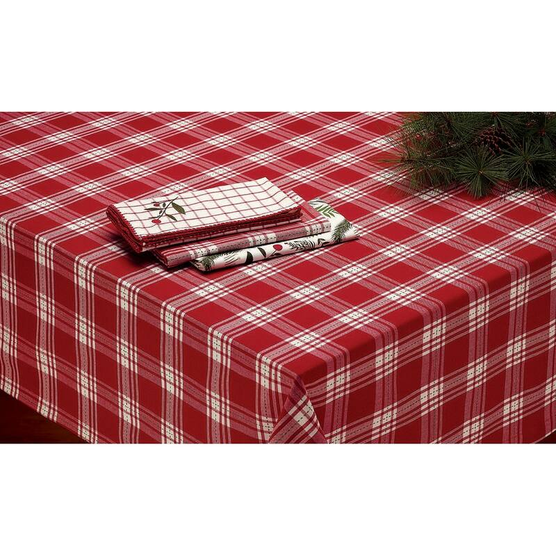 DII Berry Sprig Napkin Set, 20x20", 6 Piece