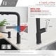 preview thumbnail 21 of 55, STYLISH Kitchen Sink Faucet Single Handle Pull Down Dual Mode in Stainless Steel