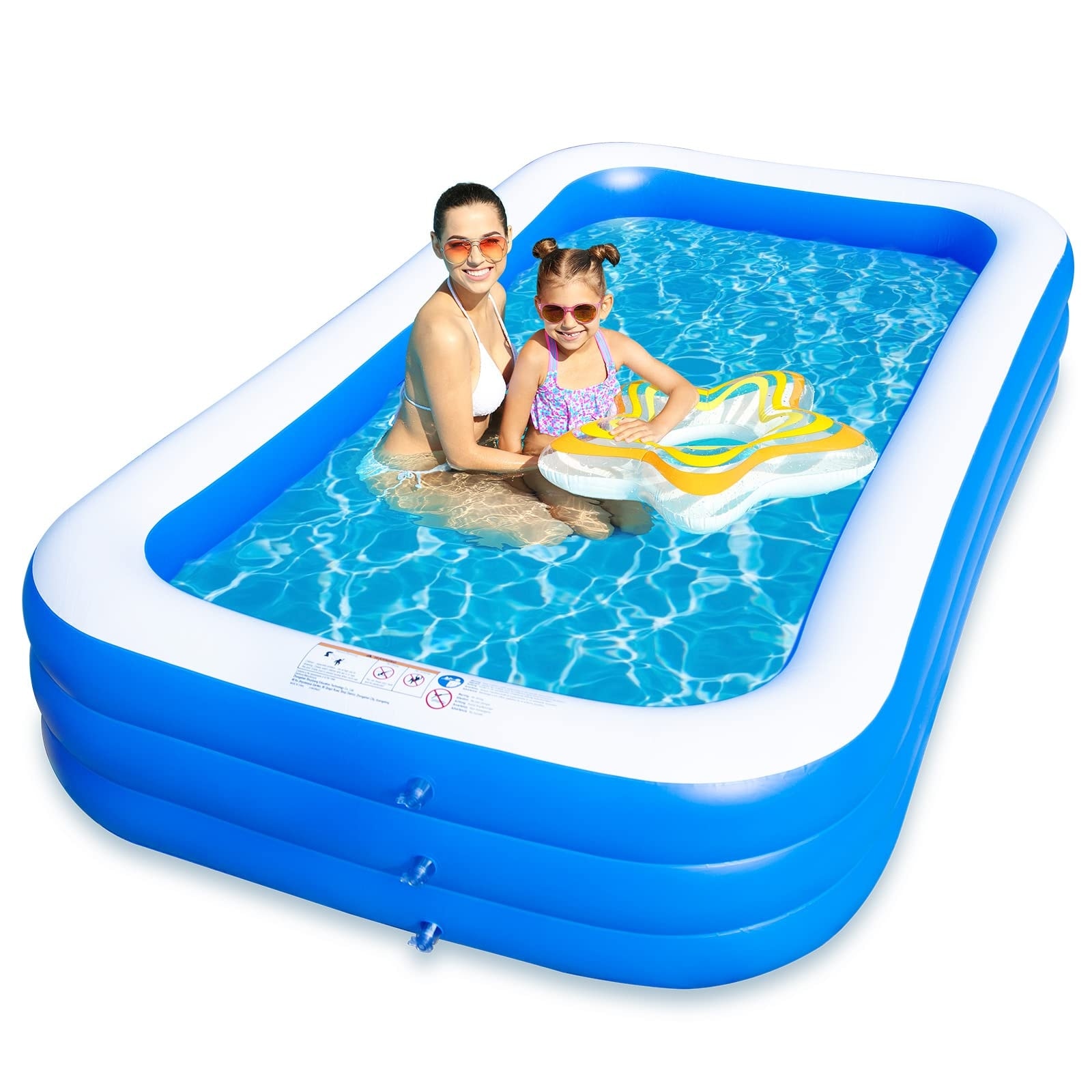 Inflatable Swimming Kiddie Pool,Size 120