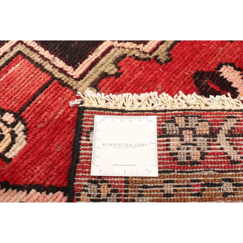 ECARPETGALLERY Hand-knotted Andelz Red Wool Rug - 4'4 x 6'8