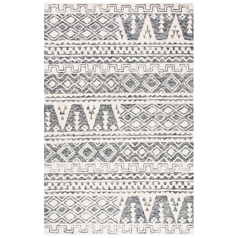 SAFAVIEH Handmade Abstract Bionda Modern Wool Rug