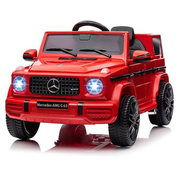 slide 2 of 18, Kids 12V Ride on Car Licensed Mercedes Benz G63
