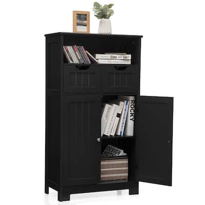 Bathroom Floor Cabinet Storage Cabinet Standing Cupboard
