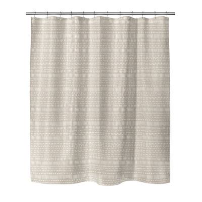 TRIBAL DANCE BEIGE Shower Curtain By Kavka Designs