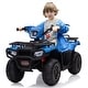preview thumbnail 19 of 28, 12V Ride on ATV for Kids Blue