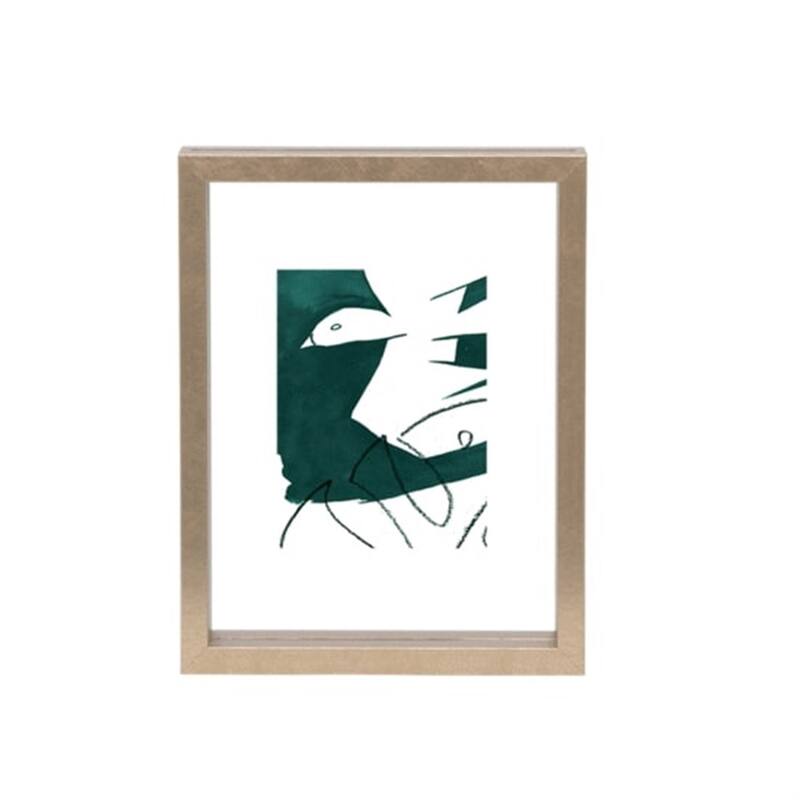 Photo Frame Floating Gold Small- ST