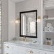 preview thumbnail 7 of 11, Huntley Natural Brass Gold Bathroom Vanity Lighting Fixture, White Schoolhouse Milk Glass Globe Shade, Dimmable, LED Compatible