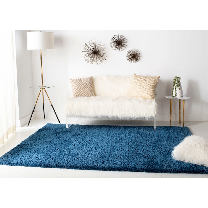 SAFAVIEH August Shag Solid 1.2-inch Thick Area Rug