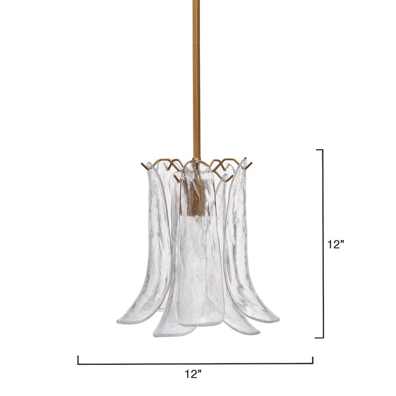 Jamie Young Cala 1-Light Blown Glass Pendant