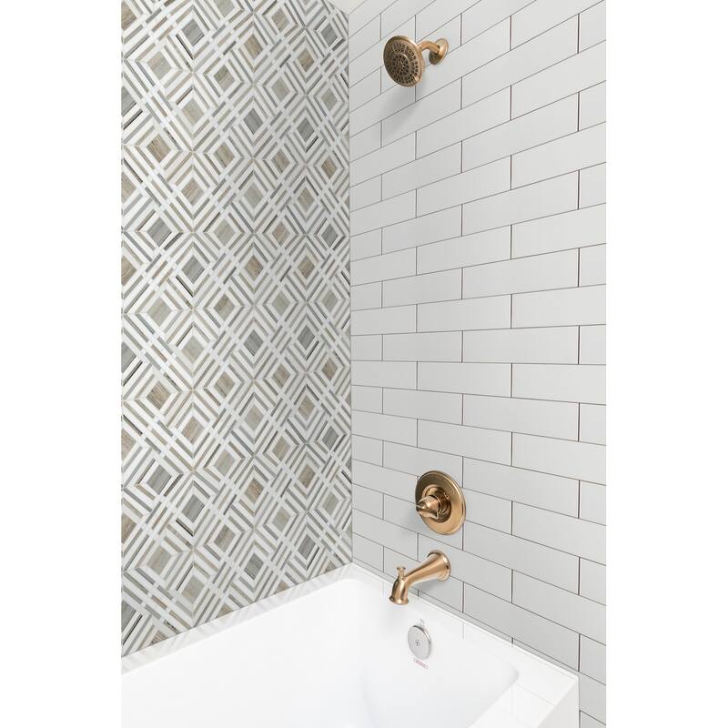 Ackland AKNPTSEG4X16G-CA Segment - 4" x 16" Ceramic Solid Floor Tile -