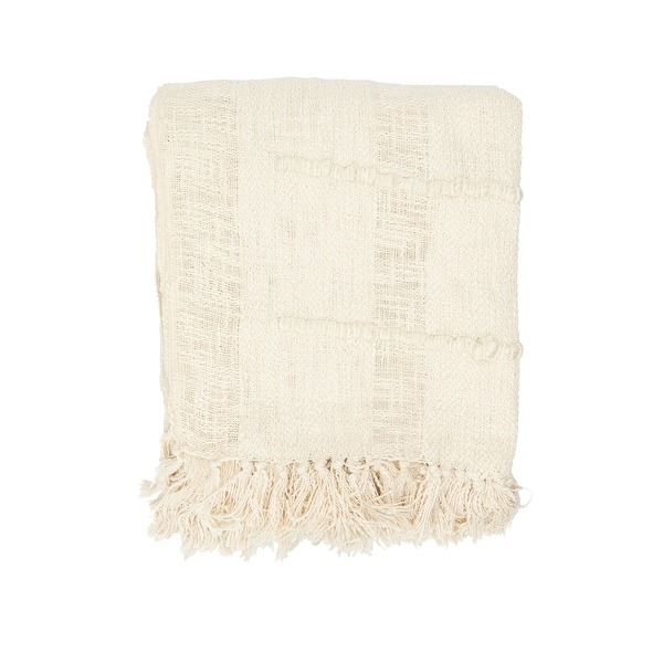 Chenille throw with hotsell fringe
