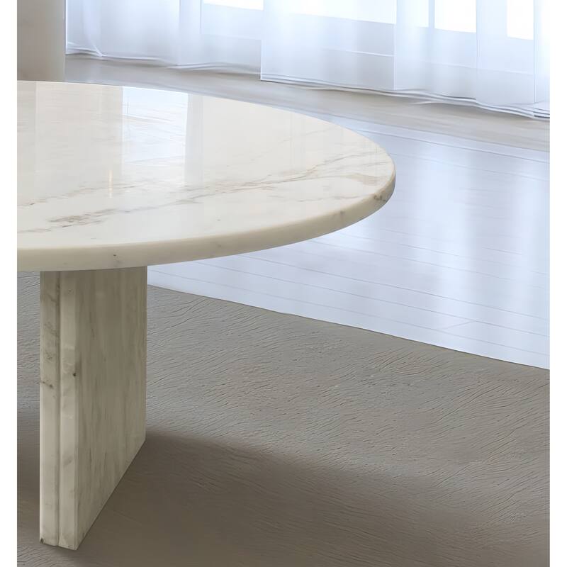 Natural marble coffee table, small table, living room table, natural stone, real marble