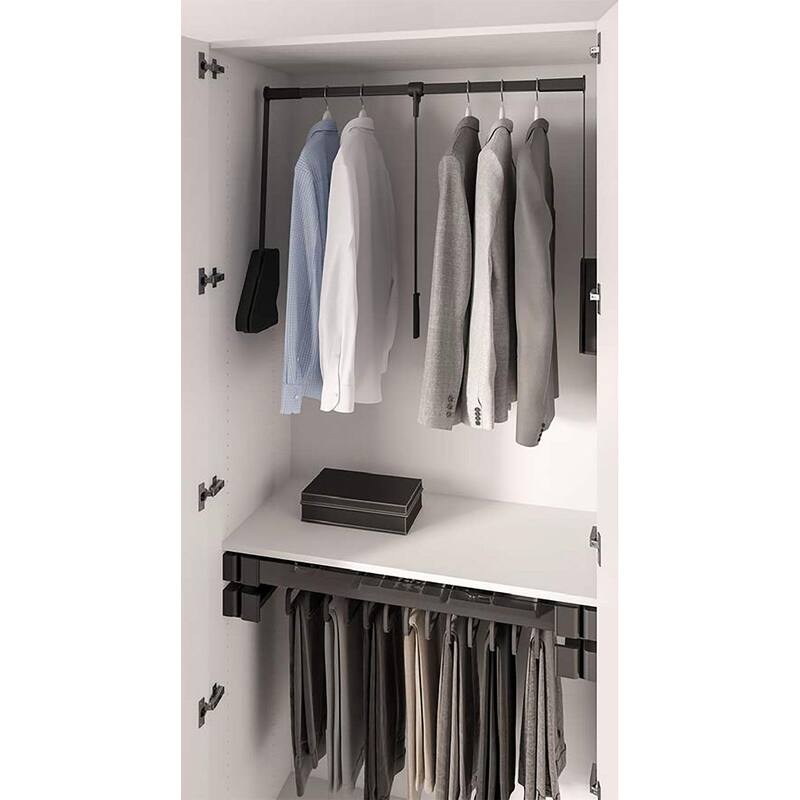 Kessebohmer 238721 CONERO Classic Heavy Duty Wardrobe Lift for Cabinet
