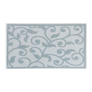 Moroccan Washable Area Rug - 2X4.3 Grey Kitchen Runner Rug Non-Slip  Entryway Rug