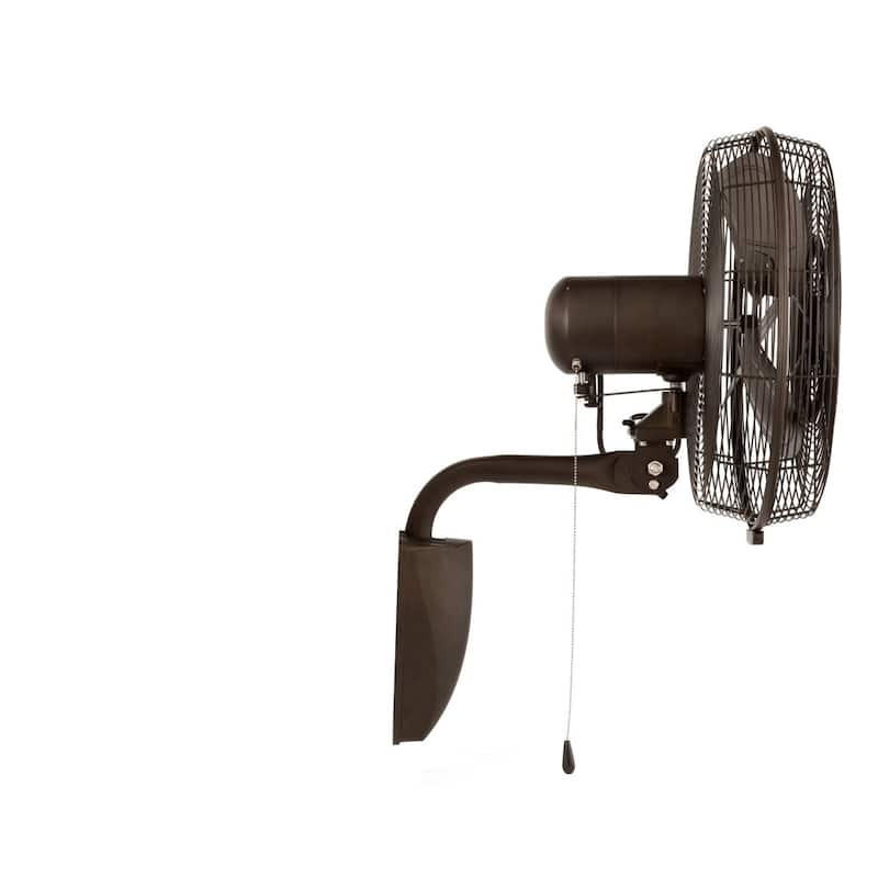 Kichler Pola 18" Indoor / Outdoor Oscillating Wall Mount Fan
