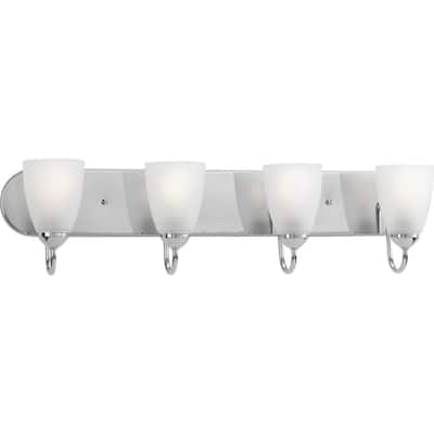 Progress Lighting Silvertone Alexa Collection 2-light Brushed Nickel Bath Light - N/A