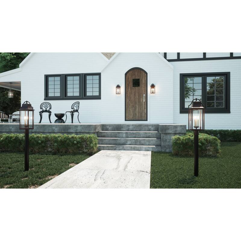 Bellevue Elsie 2 Light 19" Tall Outdoor Wall Sconce