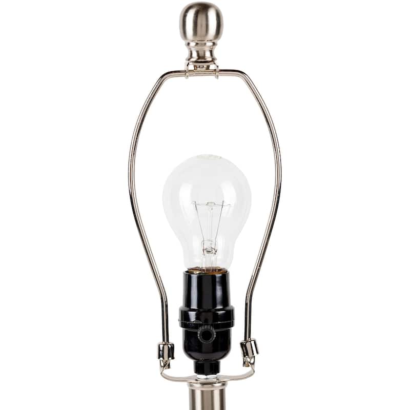 Pio Tall Traditional Ceramic Table Lamp - 25"H x 13"W x 13"D